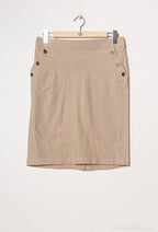 Plus Size skirt with buttons