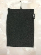 Plus Size Shiny Sequin Skirt