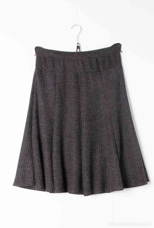 Plus Size Dubbel Flared Kjol