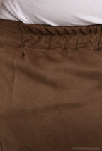 Lång Fuskmockaskjorta i Stor Storlek