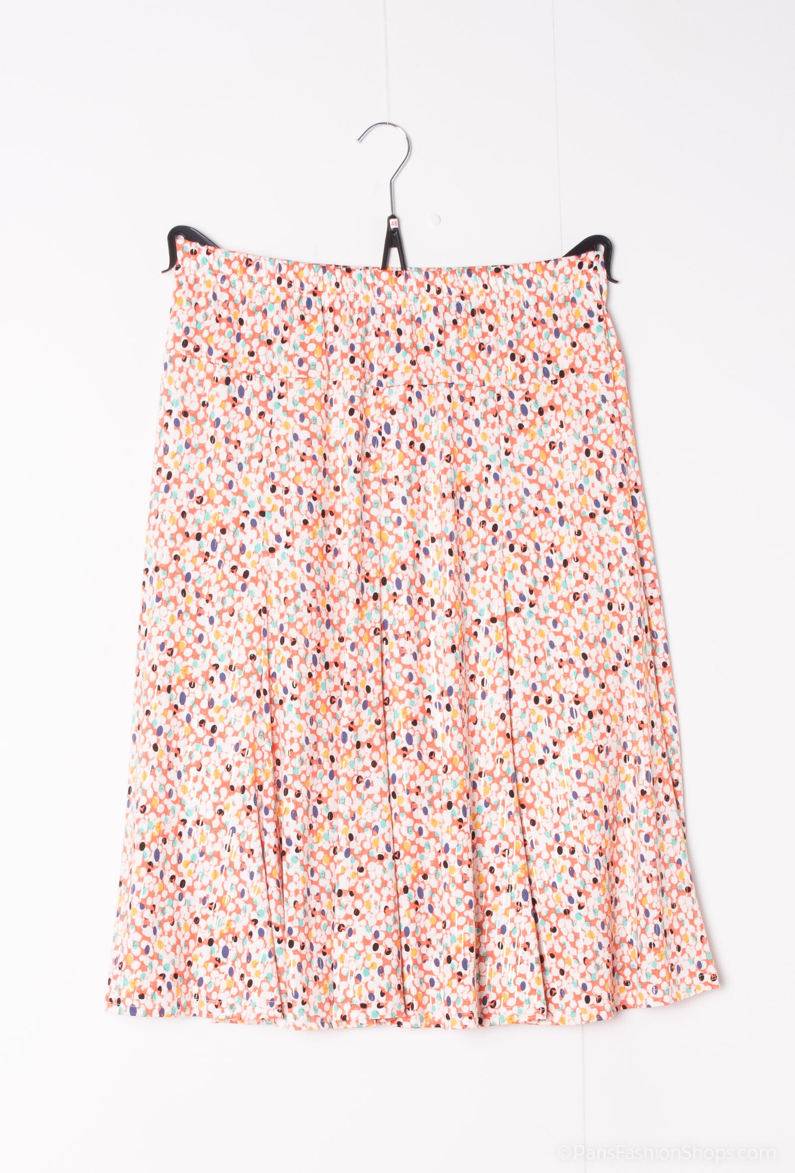 Plus Size Mönstrad Utsvängd Kjol