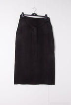 Plus Size Long skirt with belt