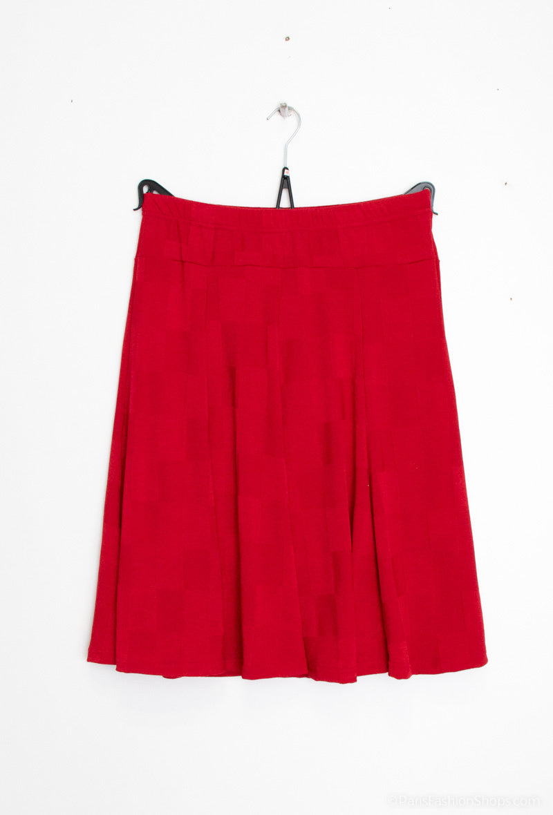 Plus Size Double midi skirt