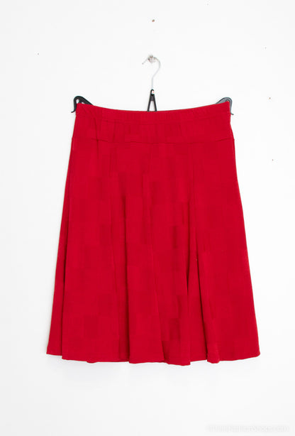 Plus Size Double midi skirt