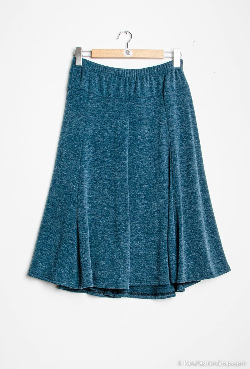 Plus Size Midi skater skirt