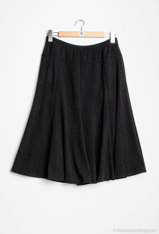 Plus Size Midi skater skirt