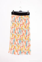 Plus Size Plisserad Kjol