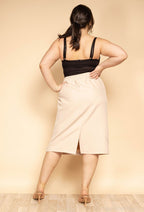 Plus Size Stretchkjol
