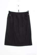 Plus Size Lined Stretch Skirt