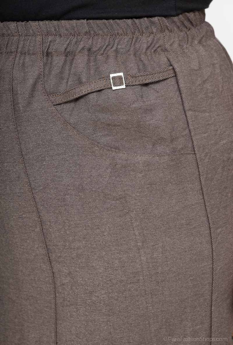 Plus Size Wrapped Stretch Skirt