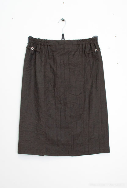 Plus Size Wrapped stretch skirt