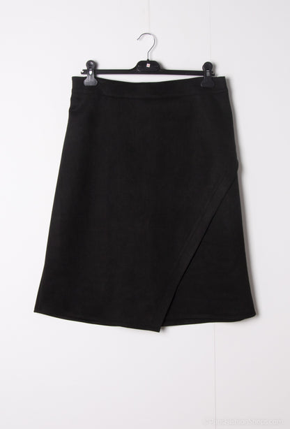 Plus Size Suede skirt