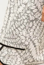 Plus Size Textured Skirt för Stora Storlekar