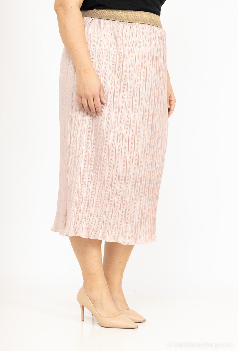 Plus Size Kjol i Viskos