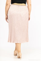Plus Size Kjol i Viskos