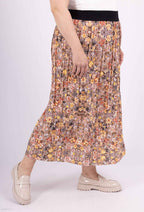 Plus Size Kjol i Polyester