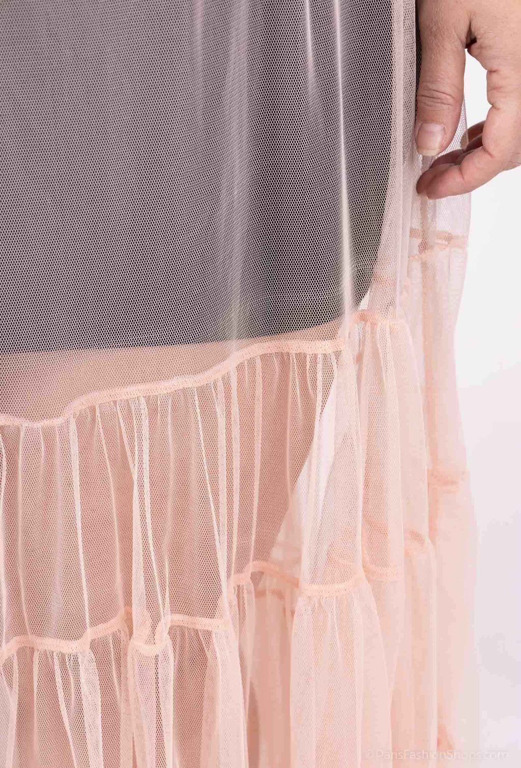 Plus Size Kjol i Viskos och Elastan