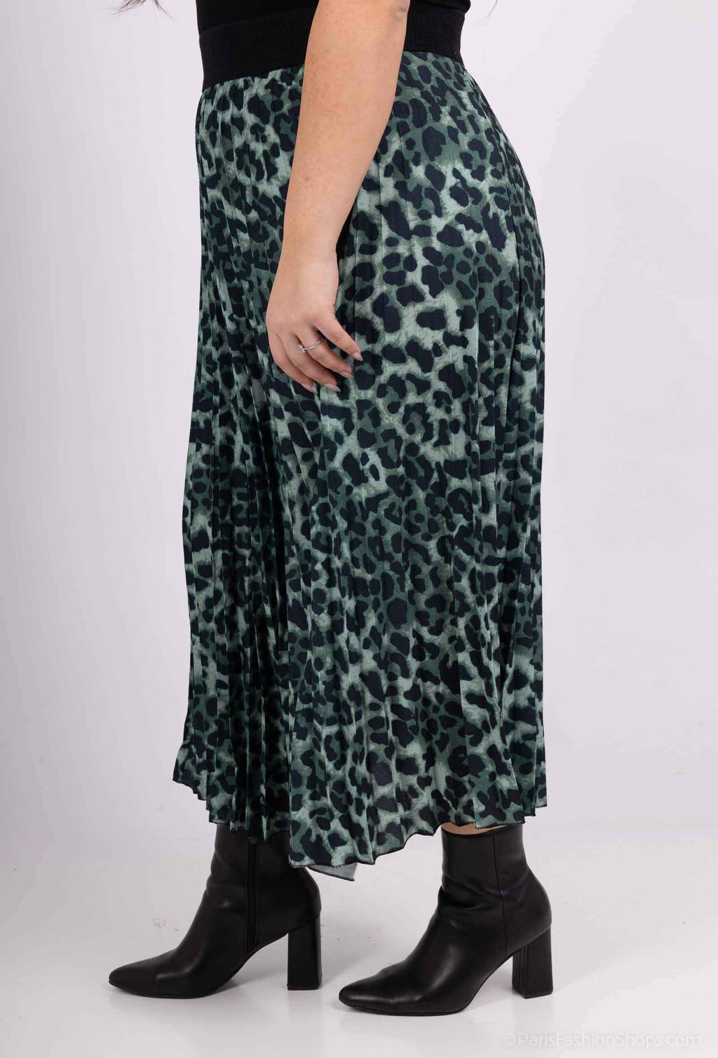 Plus Size Kjol i Polyester