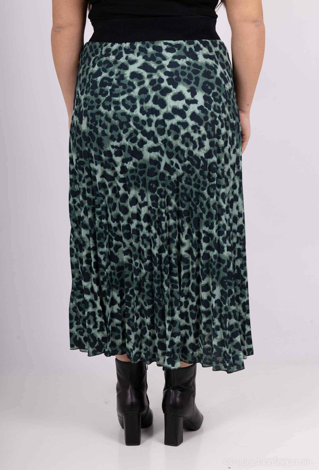 Plus Size Kjol i Polyester