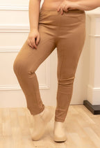 Plus Size Suede Legging