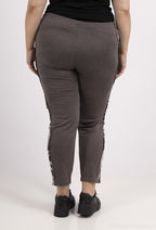 Plus Size Legging med Djurtryck
