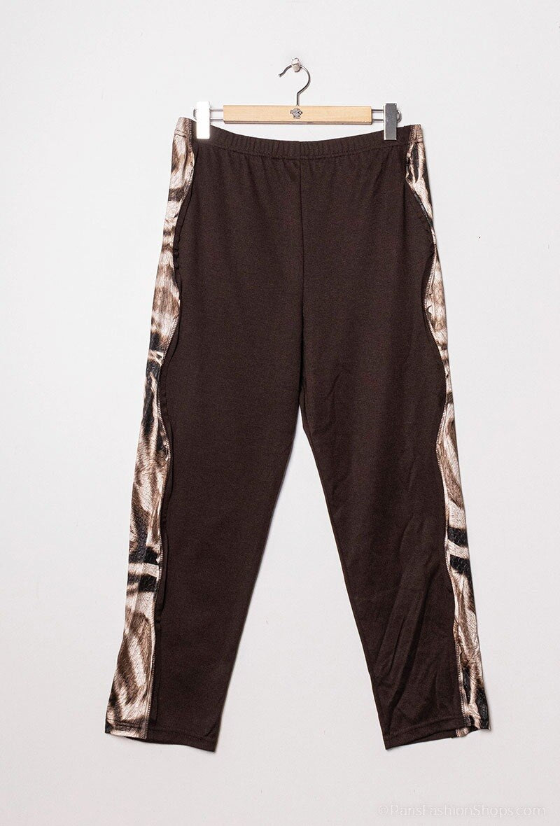 Plus Size Legging with animal print