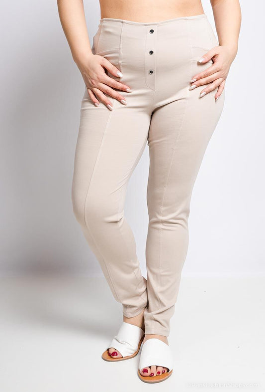 Plus Size Leggings för Stiliga Kvinnor