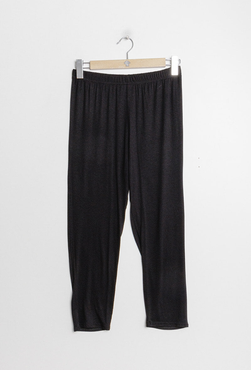 Plus Size Leggings i Viscose Elastane
