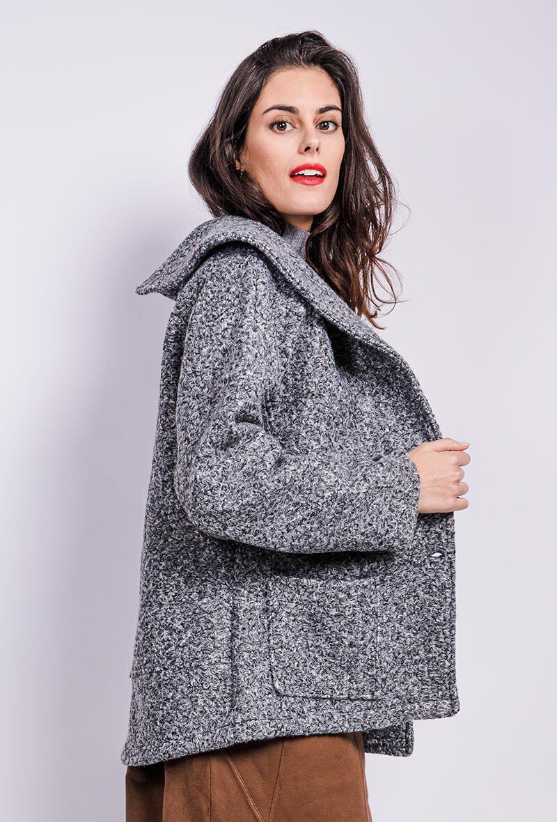 Plus Size Coat för Vackra Kvinnor