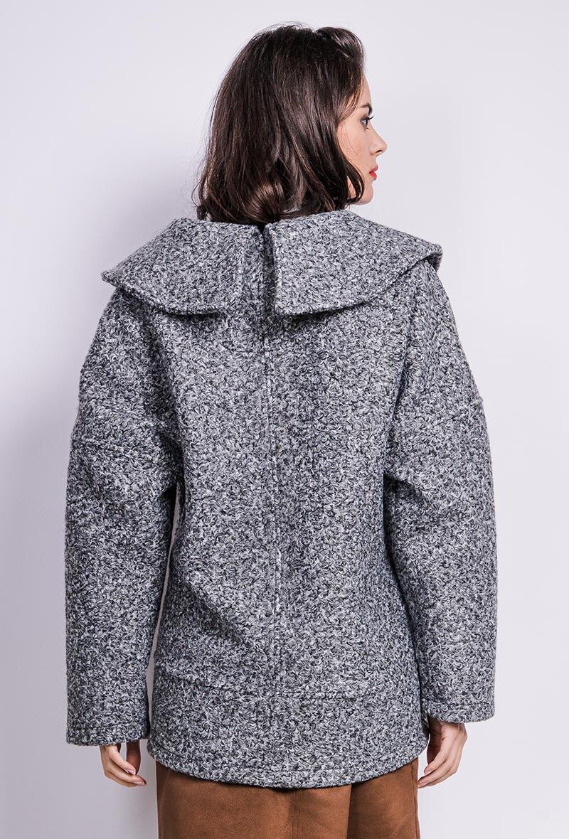 Plus Size Coat för Vackra Kvinnor