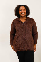 Plus Size Coat i Stor Storlek