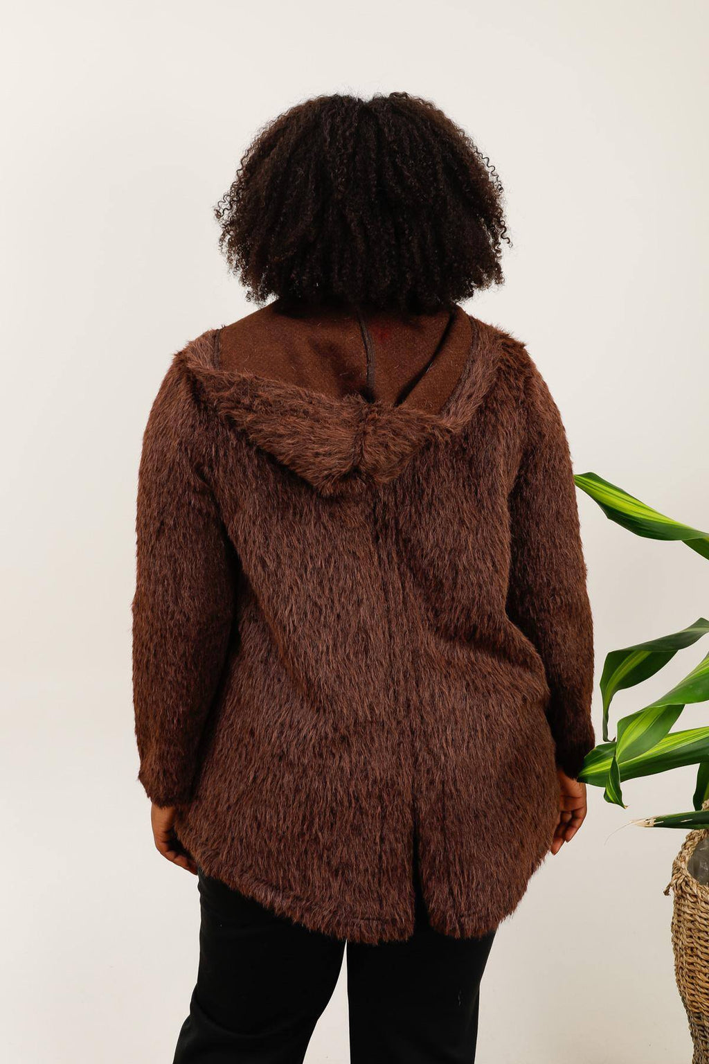 Plus Size Coat i Stor Storlek