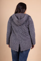 Plus size coat i Stor Storlek