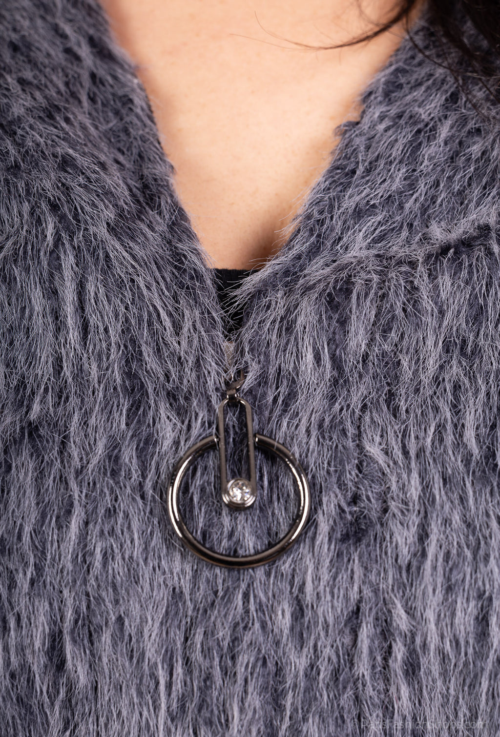 Plus size coat i Stor Storlek