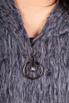 Plus size coat i Stor Storlek