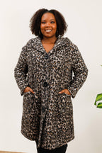 Plus size coat i Stor Storlek