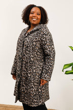 Plus size coat i Stor Storlek