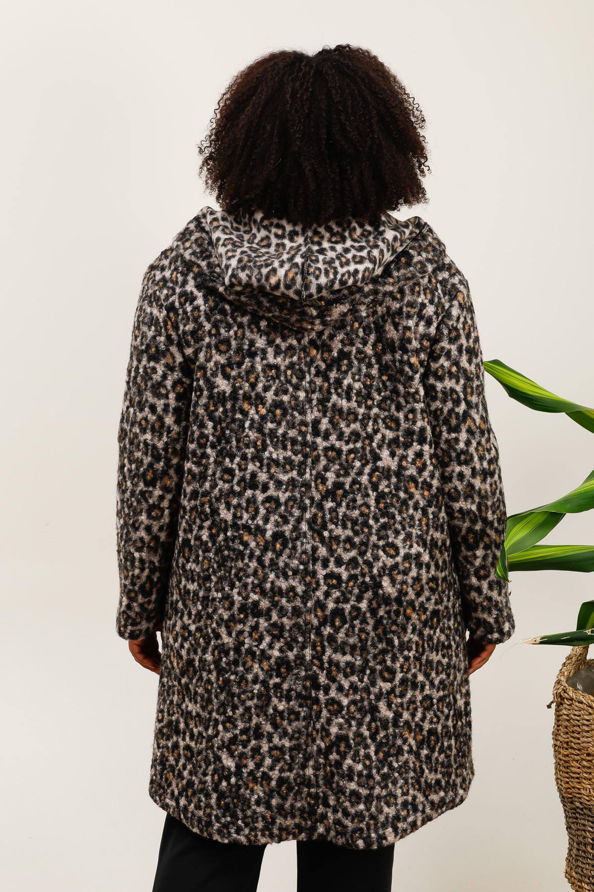 Plus size coat i Stor Storlek