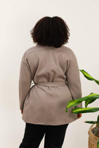 Plus size coat i Stor Storlek