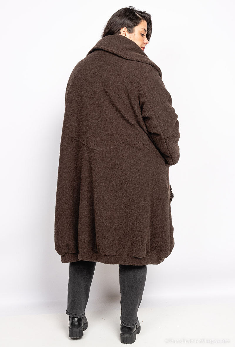 Plus Size Jacka för Mode Med Självförtroende