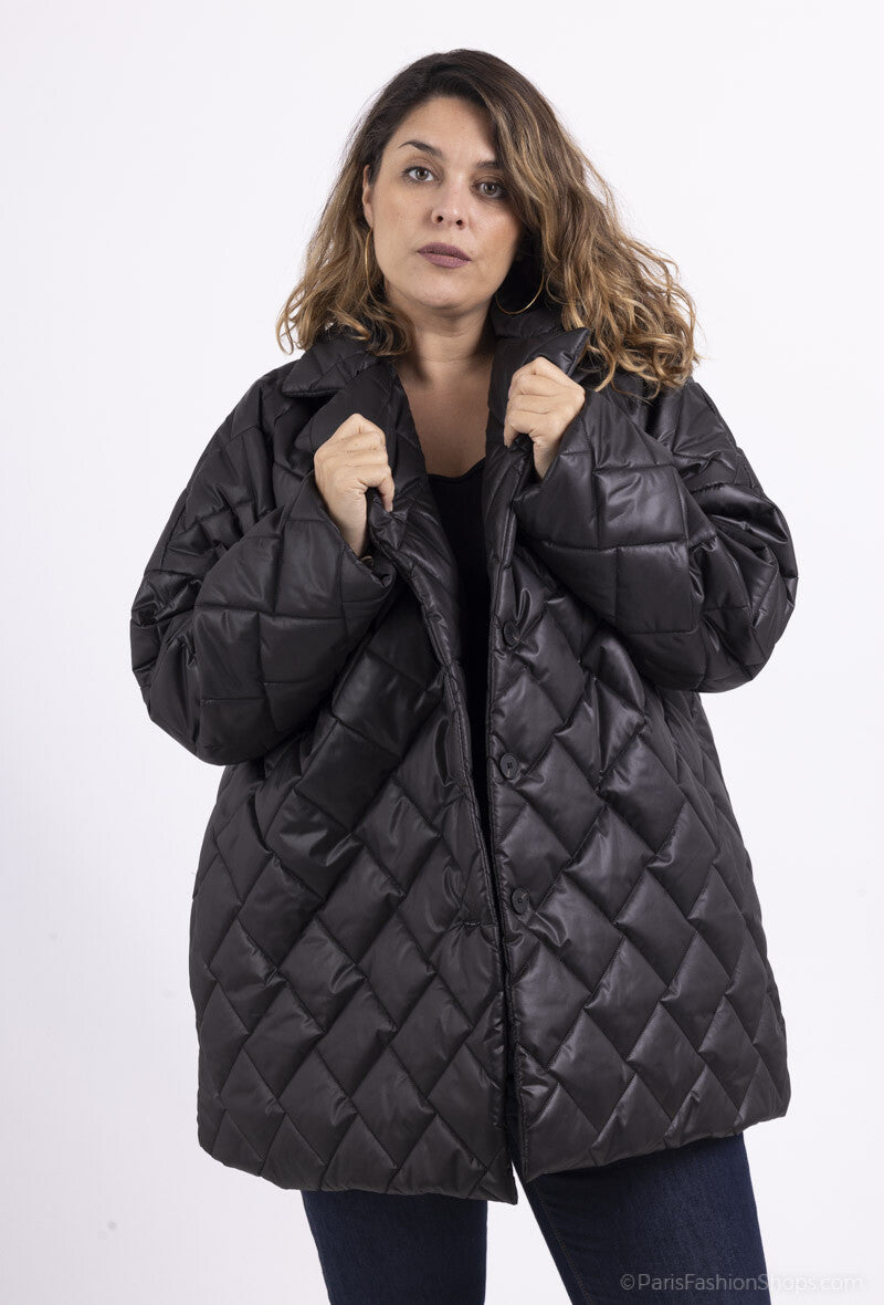 Plus Size Kappa i Polyester för Större Storlekar