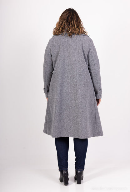 Plus Size Lined Coats for Women