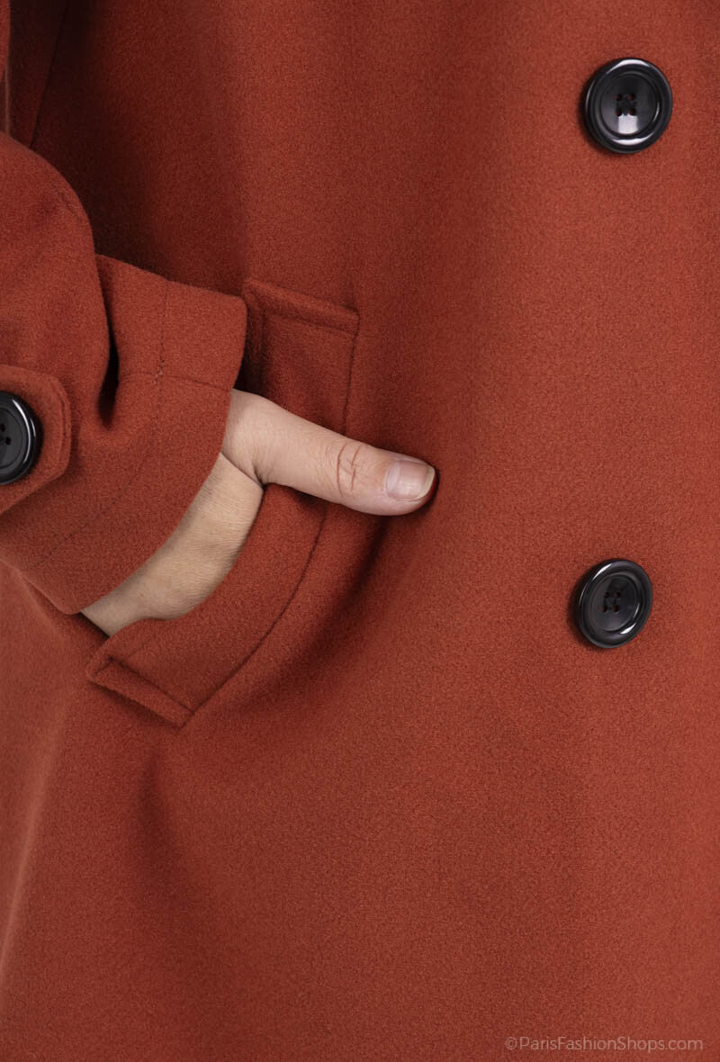 Plus Size Lined Coats for Women