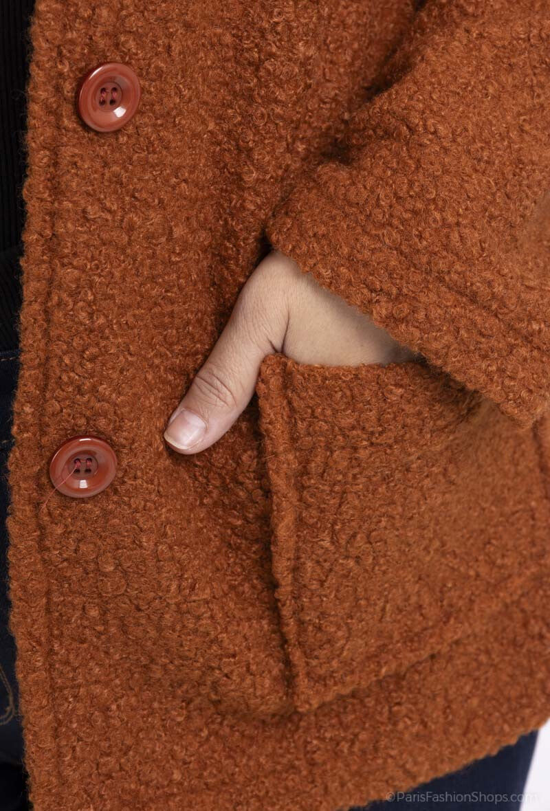 Plus Size Overcoats för Stora Kvinnor