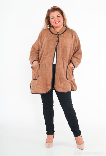 Plus Size Kappor för Styla Din Höst/Vinter
