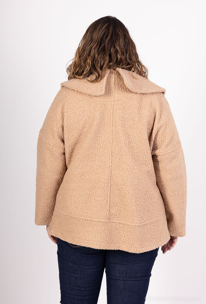 Plus Size Overcoats för Stora Kvinnor