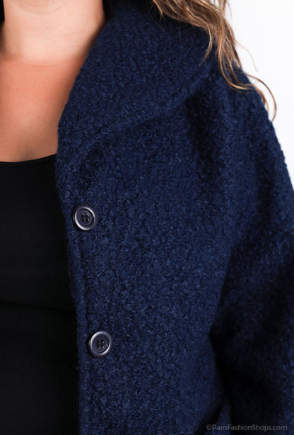 Plus Size Overcoats för Stora Kvinnor