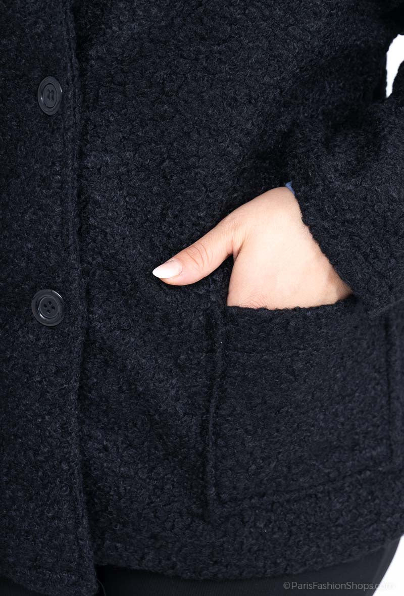 Plus Size Overcoats för Stora Kvinnor