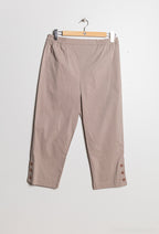 Plus Size Pants with buttoned ankles