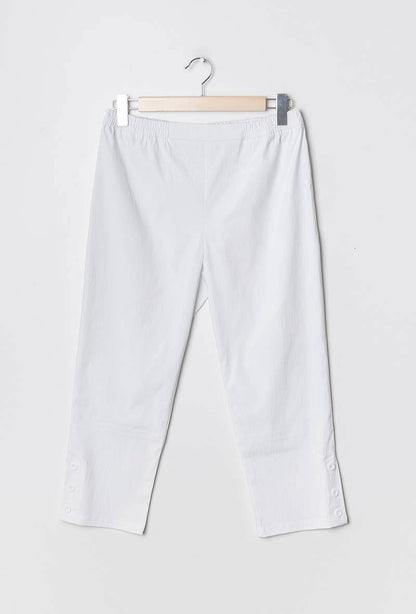 Plus Size Pants with buttoned ankles